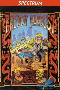 Poster Freddy Hardest en Manhattan Sur