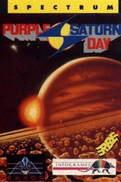 Poster Purple Saturn Day