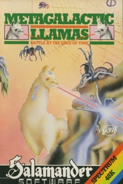 Poster Metagalactic Llamas: Battle at the Edge of Time