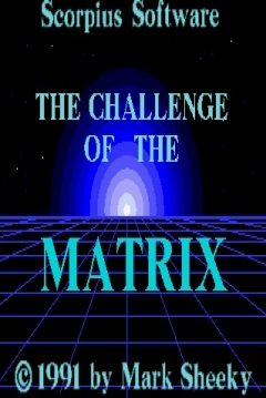Poster The Challenge of the Matrix 