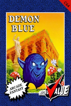 Poster Demon Blue