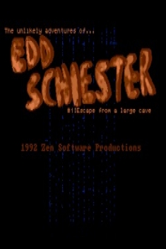 Poster The Unlikely Adventures of... Edd Schiester #1: Escape from a Large Cave
