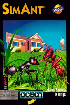 Poster SimAnt: La Colonia Electrónica de Hormigas