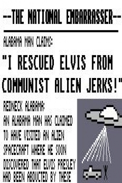 Poster I Rescued Elvis from Communist Alien Jerks!