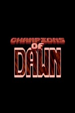 Poster Champions of Dawn