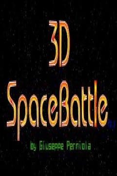 Poster 3D Space Battle