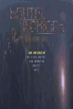 Poster Brutal Homicide II: The Future Forces