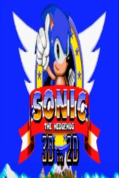 Poster Sonic 3D in 2D (fangame)