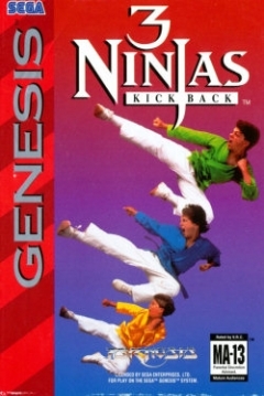 Poster 3 Ninjas Kick Back