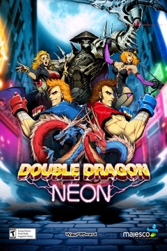 Poster Double Dragon Neon