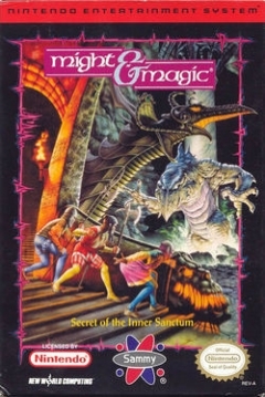 Poster Might and Magic Book One: The Secret of the Inner Sanctum