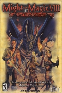 Poster Might and Magic VIII: Day of the Destroyer