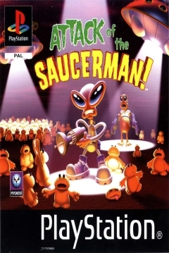 Poster Attack of the Saucerman