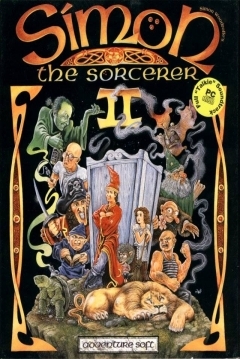 Poster Simon the Sorcerer 2: El León, el Mago y el Armario