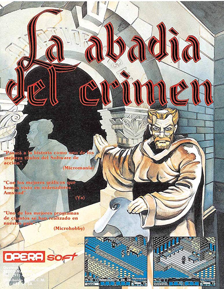 Poster La Abadía del Crimen