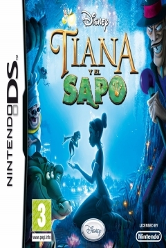 Poster Tiana y el Sapo