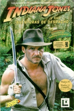 Poster Indiana Jones y sus Aventuras de Despacho