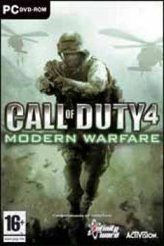Poster Call Of Duty 4. Modern Warfare