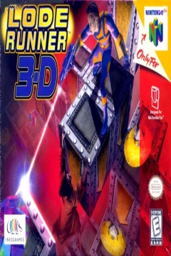 Poster Lode Runner 3-D
