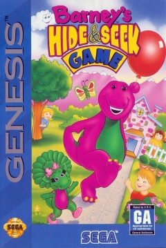 Poster Barney's Hide & Seek Game
