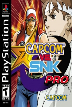 Poster Capcom vs. SNK Pro