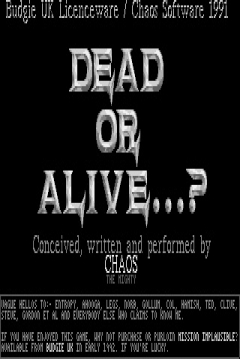 Poster Dead or Alive...?