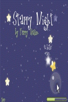 Poster Starry Night