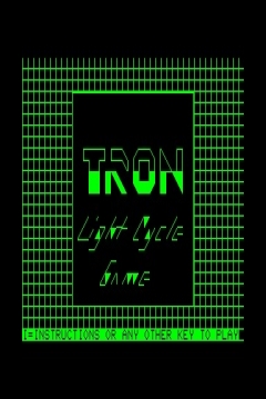 Poster TRON: Light Cycle Game