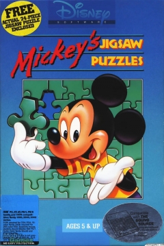 Poster Mickey's Jigsaw Puzzles