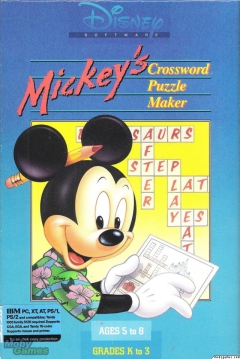 Poster Mickey y La Maquina De Crucigramas