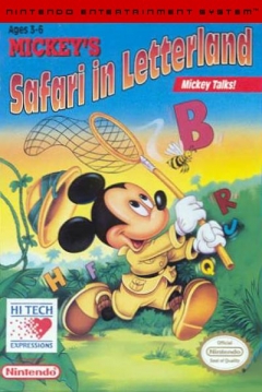 Poster Mickey's Safari In Letterland