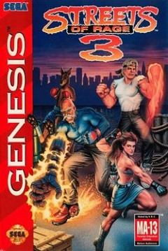 Poster Streets of Rage 3