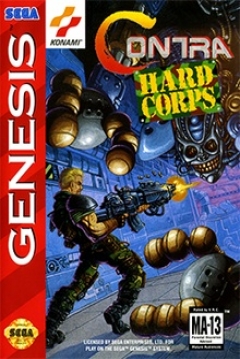 Poster Contra Hard Corps (Probotector)
