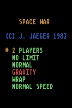 Poster Space War
