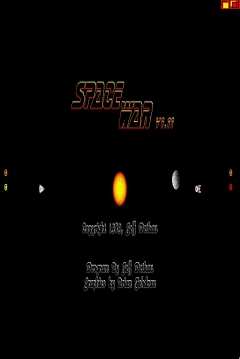 Poster Space War