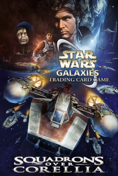 Poster Star Wars Galaxies Trading Card Game: Squadrons Over Corellia