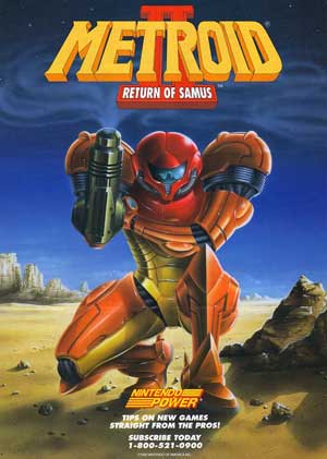 Poster Metroid II: Return of Samus