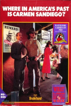 Poster Where in America's Past is Carmen Sandiego?