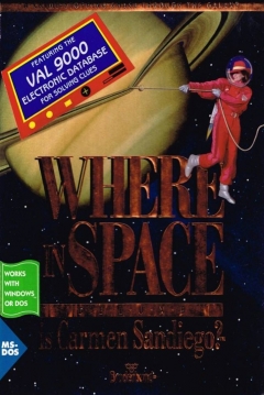 Poster ¿Dónde está Carmen Sandiego? Búscala por el Cosmos