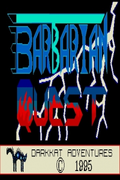 Poster Barbarian Quest