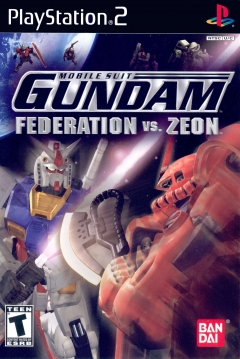 Poster Mobile Suit Gundam: Federation vs. Zeon