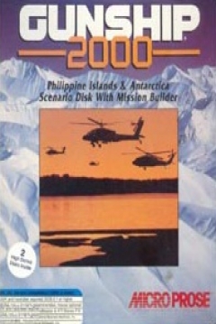 Poster Gunship 2000: Philippine Islands & Antarctica Scenario Disk With Mission Builder