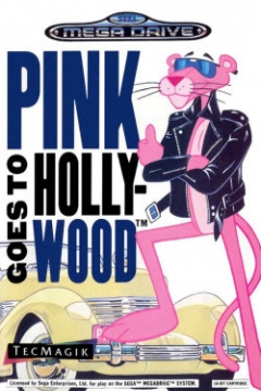 Poster Pink Goes to Hollywood