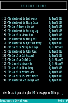 Poster The Adventures of Sherlock Holmes