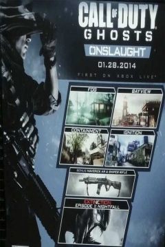 Poster Call of Duty: Ghosts - Onslaught