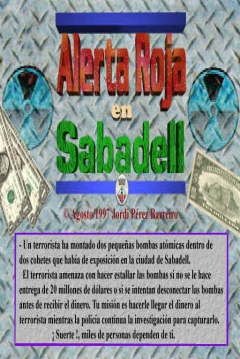 Poster Alerta Roja en Sabadell