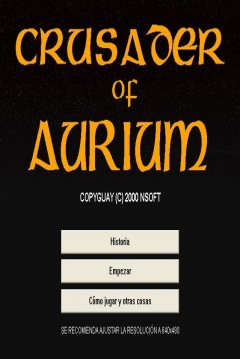 Poster Crusader of Aurium
