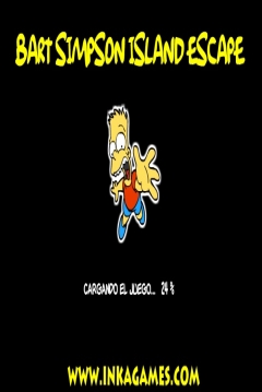 Poster Bart Simpson Island Escape