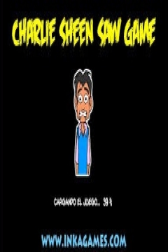 Poster Charlie Sheen Saw Game