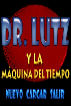 Poster Dr. Lutz y la Máquina del Tiempo